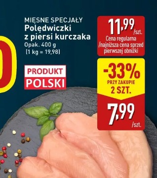 Polędwiczki z piersi kurczaka