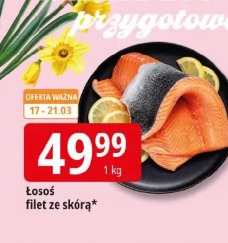 Łosoś filet ze skórą