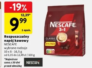 Rozpuszczalny napój kawowy Nescafe