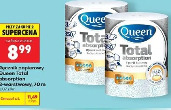 Queen Total absorption ręcznik papierowy