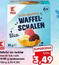 K-Classic Extra Knusprige Waffel Schalen