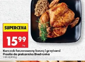 Kurczak faszerowany kaszą i grzybami Prosto do piekarnika Biedronka