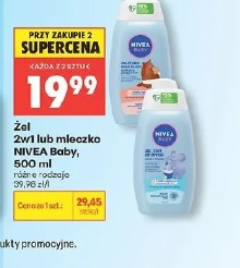 Nivea Baby żel 2w1 lub mleczko