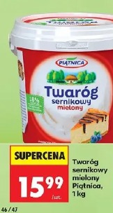 Twaróg sernikowy mielony Piątnica