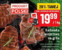 Karkówka wieprzowa na grilla