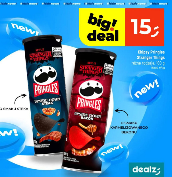 Chipsy Pringles Stranger Things