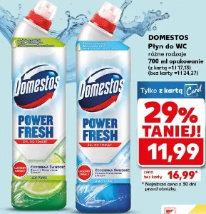Domestos Płyn do WC różne rodzaje