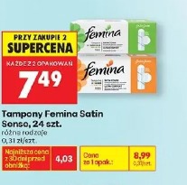 Tampony Femina Satin Senso