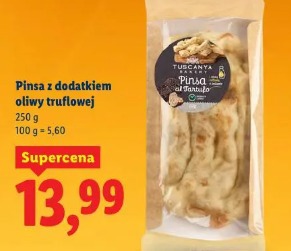 Pinsa z dodatkiem oliwy truflowej