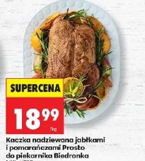 Kaczka nadziewana jabłkami i pomarańczami Prosto do piekarnika Biedronka