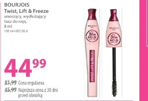 Bourjois Twist, Lift & Freeze tusz do rzęs