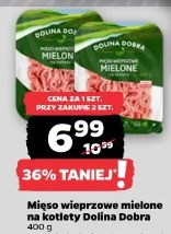 Mięso wieprzowe mielone na kotlety Dolina Dobra