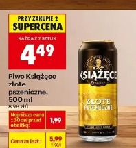 Piwo Książęce złote pszeniczne