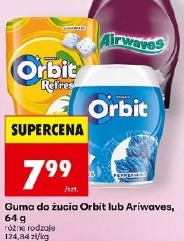 Guma do żucia Orbit lub Airwaves