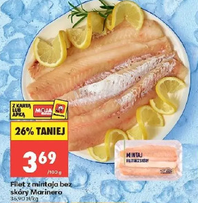 Filet z mintaja bez skóry Marinero