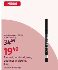 Rimmel, wodoodporny eyeliner w pisaku