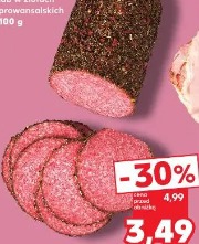 Gzella Salami z papryką lub w ziołach prowansalskich