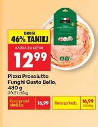 Pizza Prosciutto Funghi Gusto Bello