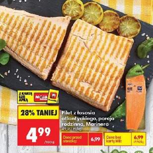 Filet z łososia atlantyckiego, porcja rodzinna, Marinero
