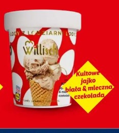Willisch Lody w kubku kultowe jajko biała & mleczna czekolada