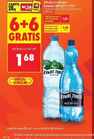 Woda źródlana Żywiec Zdrój