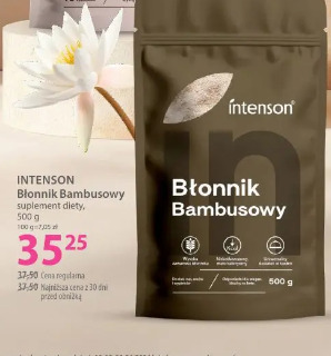 Intenson Błonnik Bambusowy suplement diety