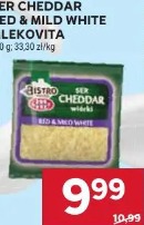 Ser Cheddar Red & Mild White Mlekovita