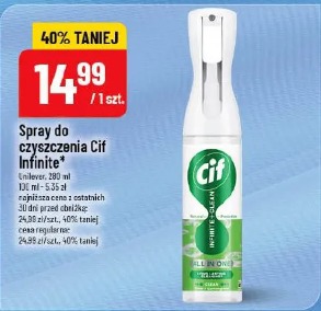 Spray do czyszczenia Cif Infinite