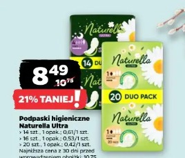Podpaski higieniczne Naturella Ultra