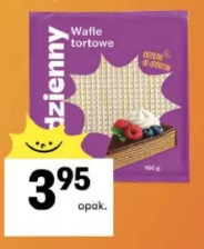 Wafle tortowe Codzienny