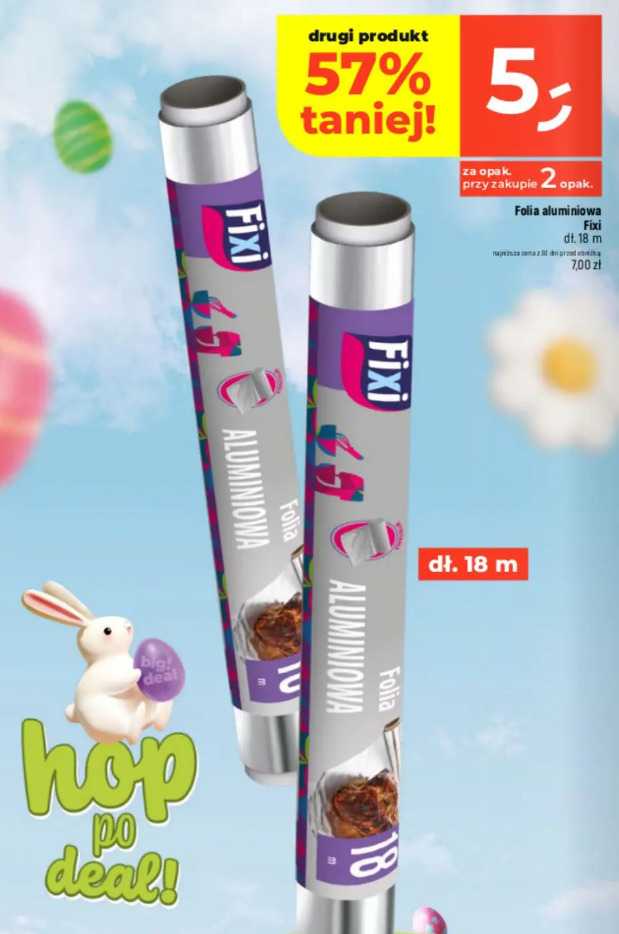 Folia aluminiowa Fixi