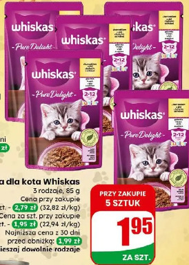Mokra karma dla kota Whiskas
