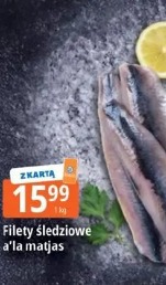 Filety śledziowe a'la matjas