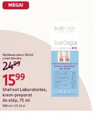 SheFoot Laboratories, krem-preparat do stóp