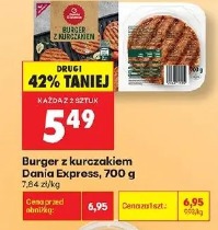 Burger z kurczakiem Dania Express