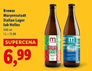 Browar Maryensztadt Italian Lager lub Helles