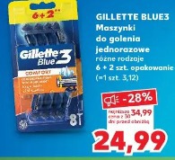 Gillette Blue3 Maszynki do golenia jednorazowe