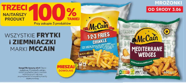 Frytki i ziemniaczki McCain