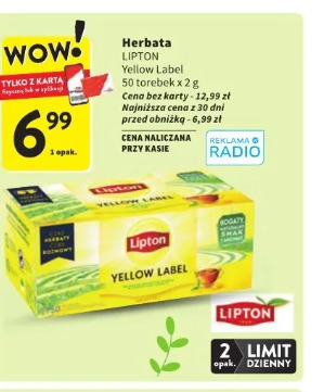 Herbata Lipton Yellow Label