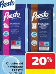 Chusteczki nawilżane Presto