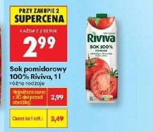 Sok pomidorowy 100% Riviva