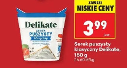 Serek puszysty klasyczny Delikate