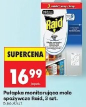 Pułapka monitorująca mole spożywcze Raid