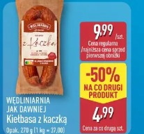 Wędliniarnia Jak Dawniej Kiełbasa z kaczką