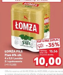 Łomża Pils Piwo 6% alk.