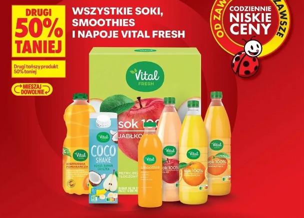 Soki, smoothies i napoje Vital Fresh