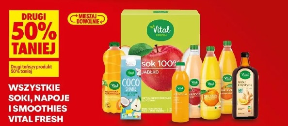 Wszystkie soki, napoje i smoothies Vital Fresh