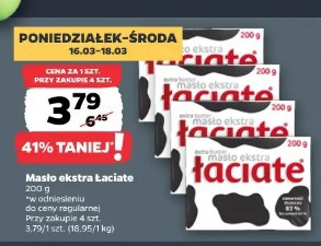 Masło ekstra Łaciate