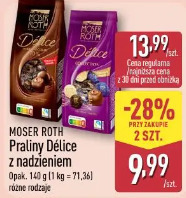 Moser Roth Praliny Délice z nadzieniem