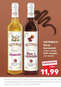 Victoria's syrop barmański rum z czekoladą